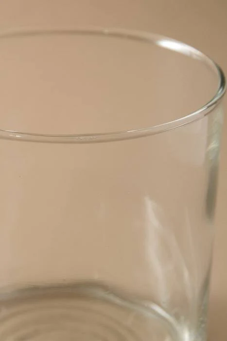 3.50" X 3.75" Cylinder Glass Vase Clear - Image 2