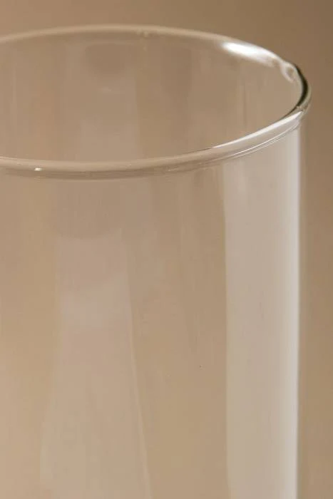 3.50" X 9" Cylinder Glass Vase Clear - Image 2