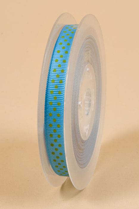 3/8" X 17yds Grosgrain Turquoise #340
