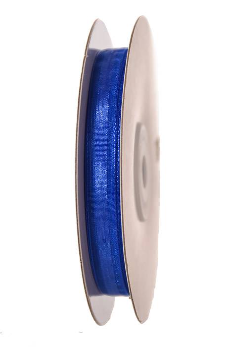 3/8 X 25 Yds Sheer Pull Bow Ribbon Royal Blue - Image 2