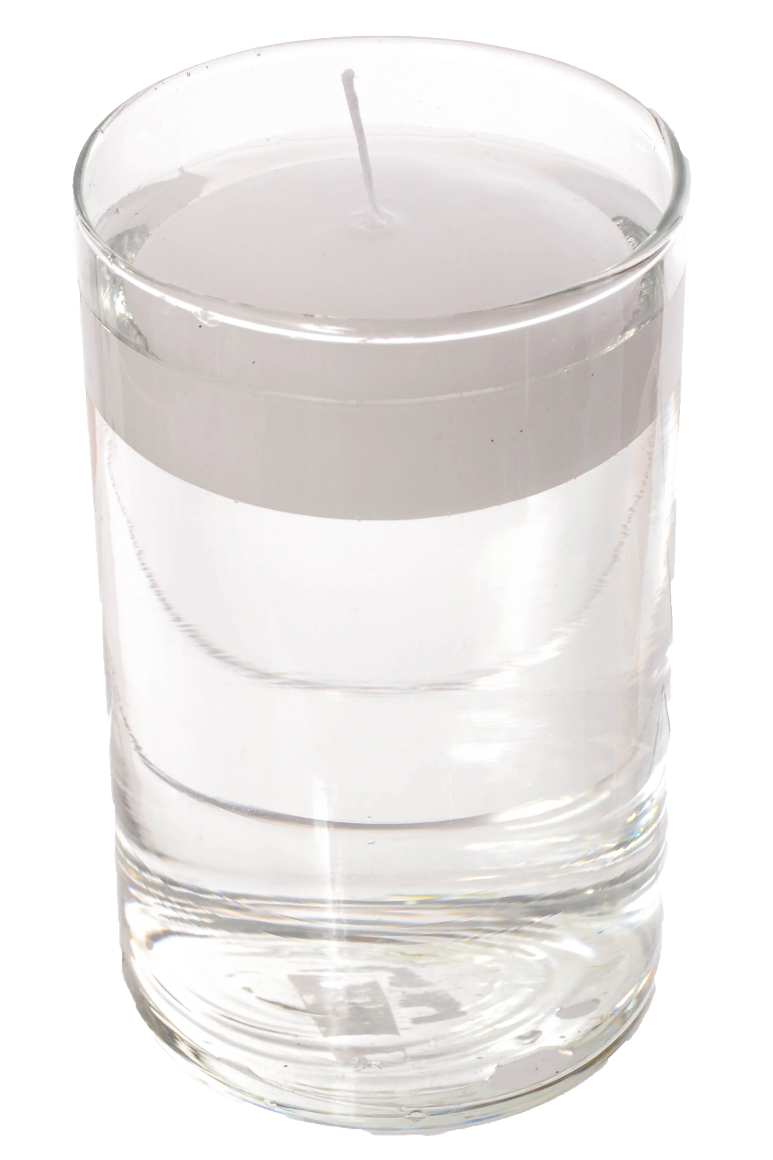 3" Floating Candle Disc White - Image 2