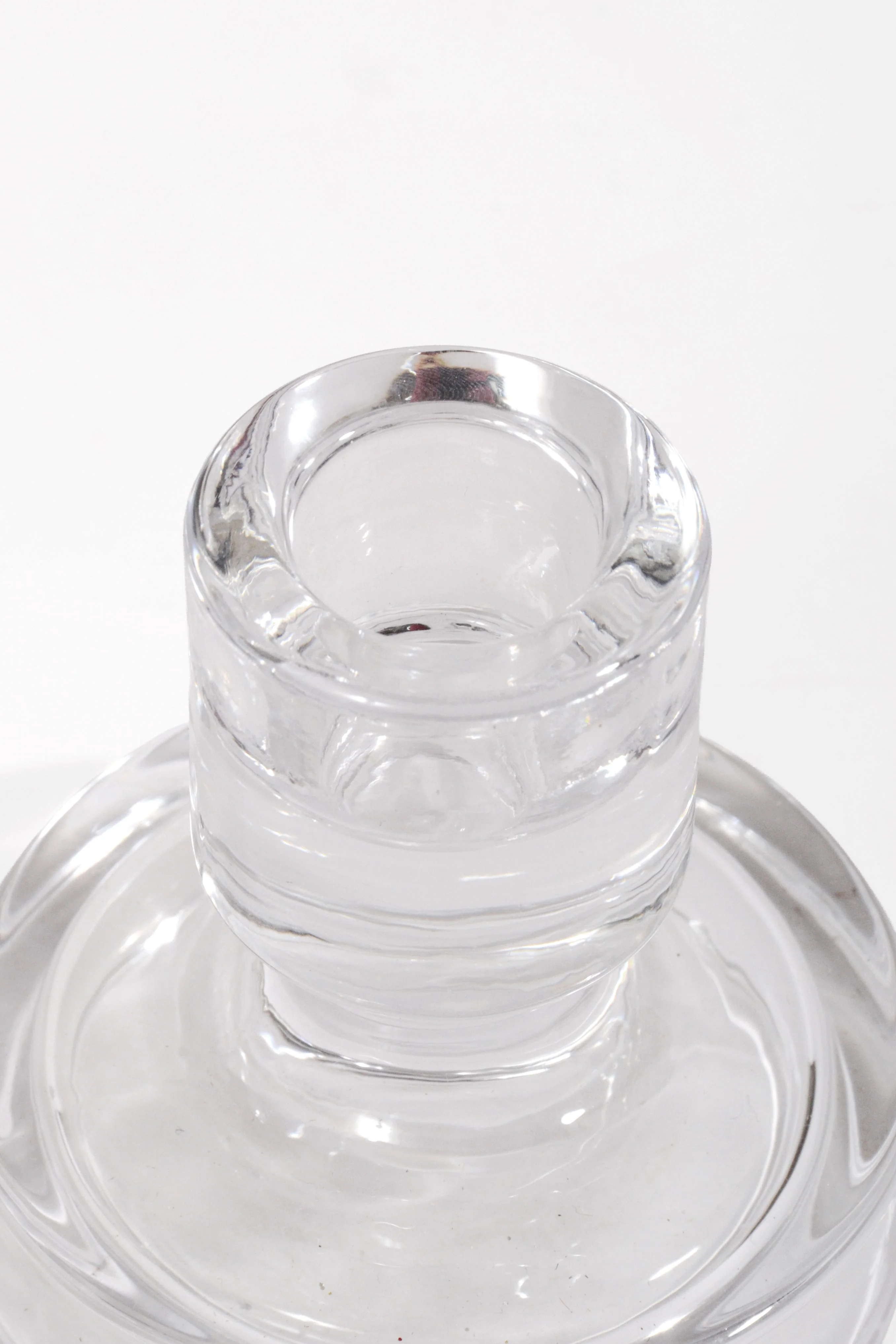 3" Glass Candle Holder Clear - Image 4