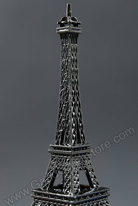 3" Metal Eiffel Tower Black - Image 2