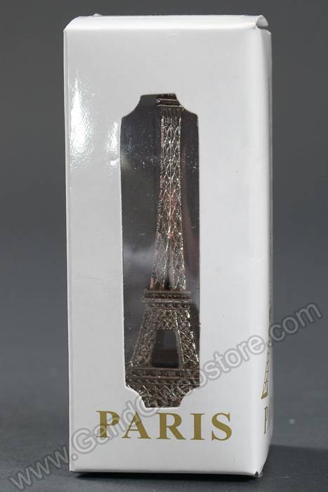 3" Metal Eiffel Tower Silver - Image 2