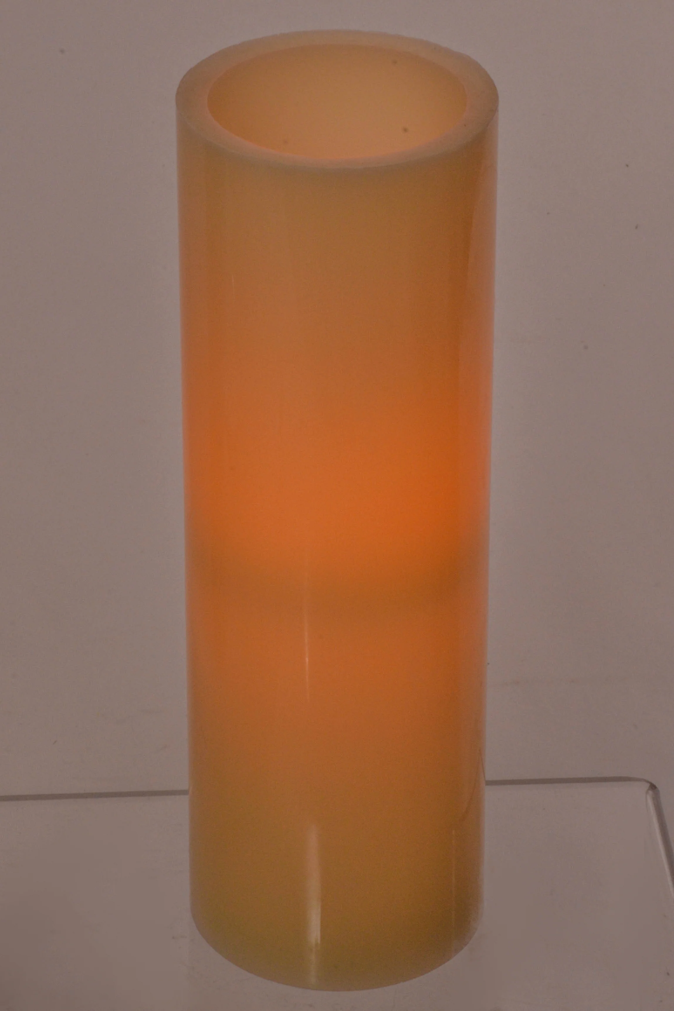 3" X 9" Flameless Candle Ivory - Image 3