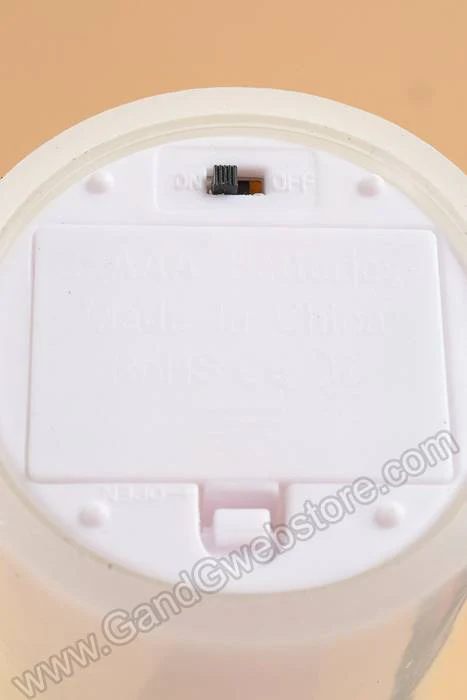 3" X 9" Flameless Candle White - Image 3