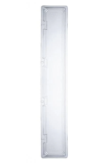 30.5" X 5.25" X 4" Large Dozen Rose Plastic Box Clear Pkg/5