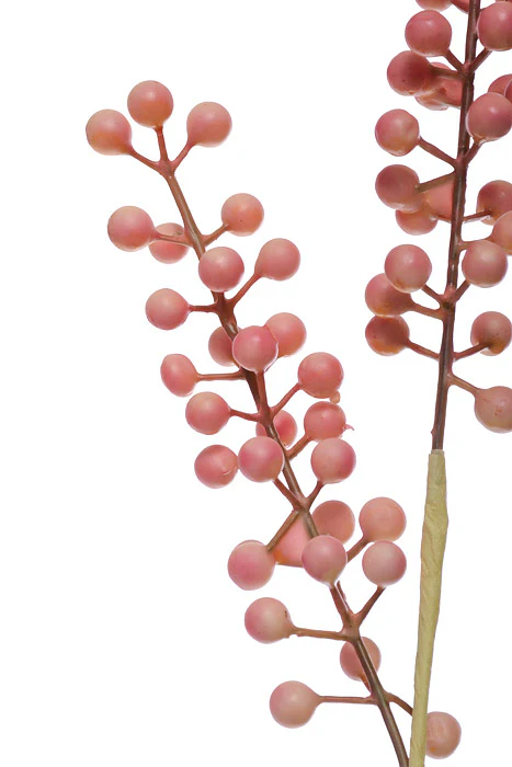 30" Artificial Easter Berry Spray Pink - Image 2