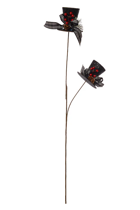 30" Hat Spray Black