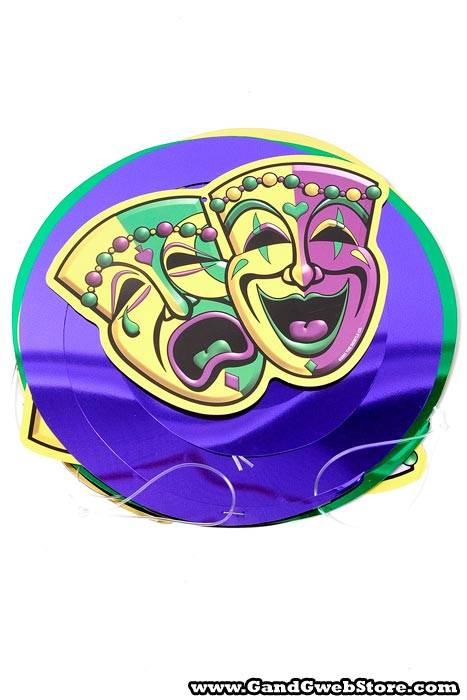 30" Mardi Gras Whirls Pkg/5 - Image 3