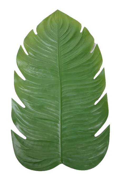 30" Monster Leaf Table Runner Green - Image 2