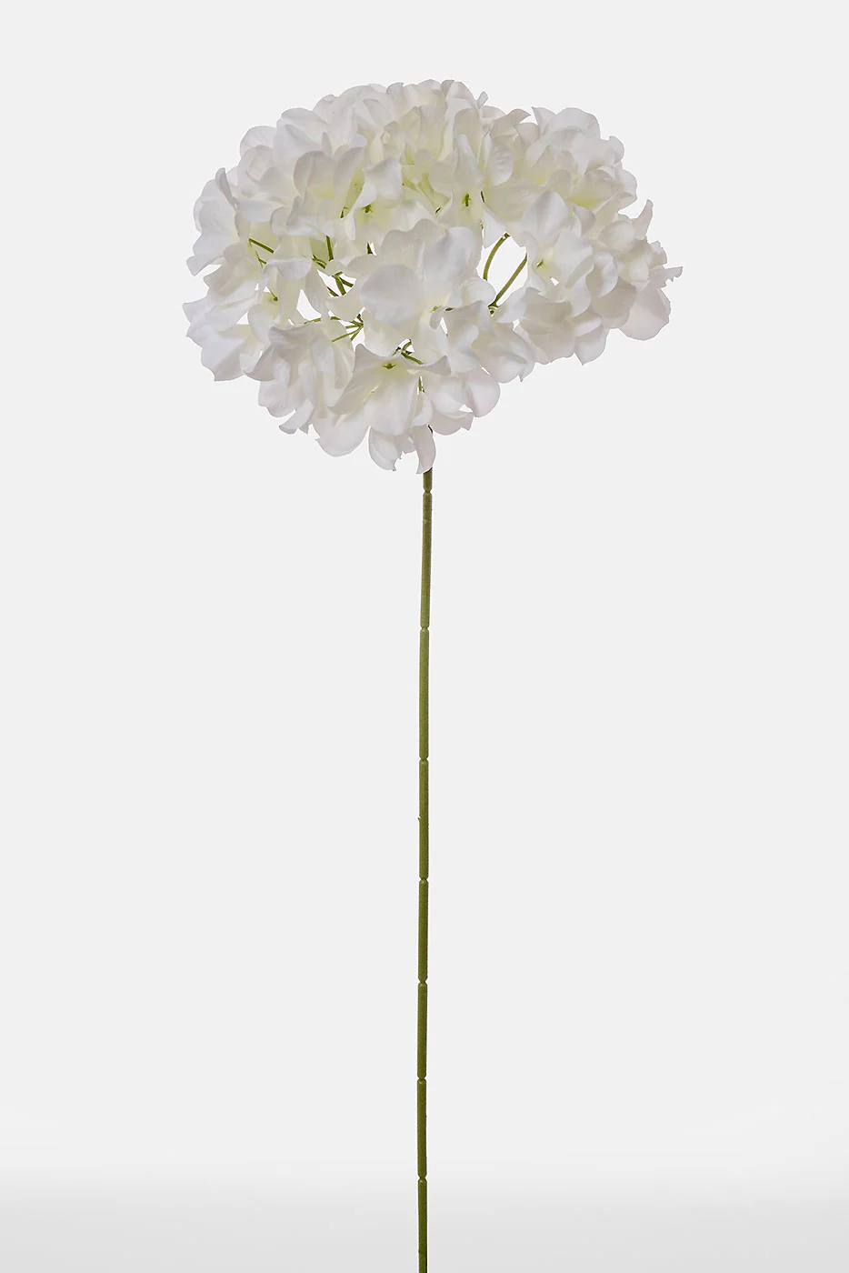 30" Silk Hydrangea Spray White