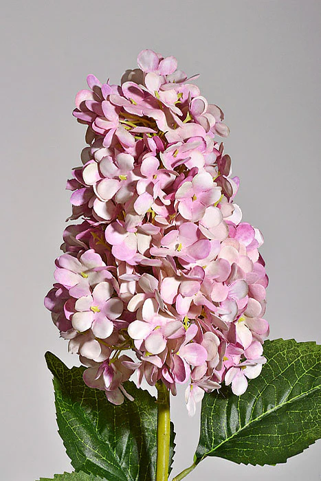 31.5" Silk Hydrangea Spray Lavender - Image 2