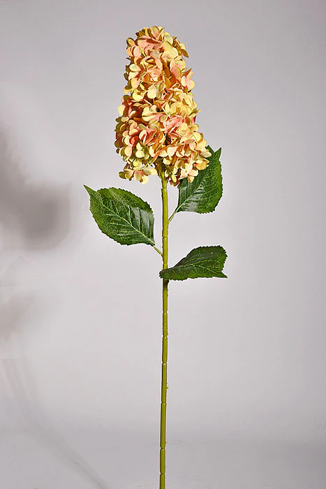 31.5" Silk Hydrangea Spray Yellow