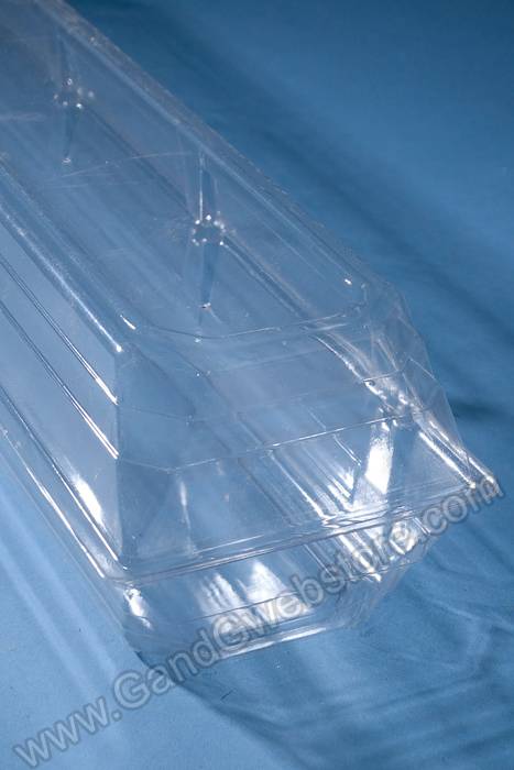 31.5" X 6" X 5" Large Cut Flower Box Clear (Pkg/5) - Image 2