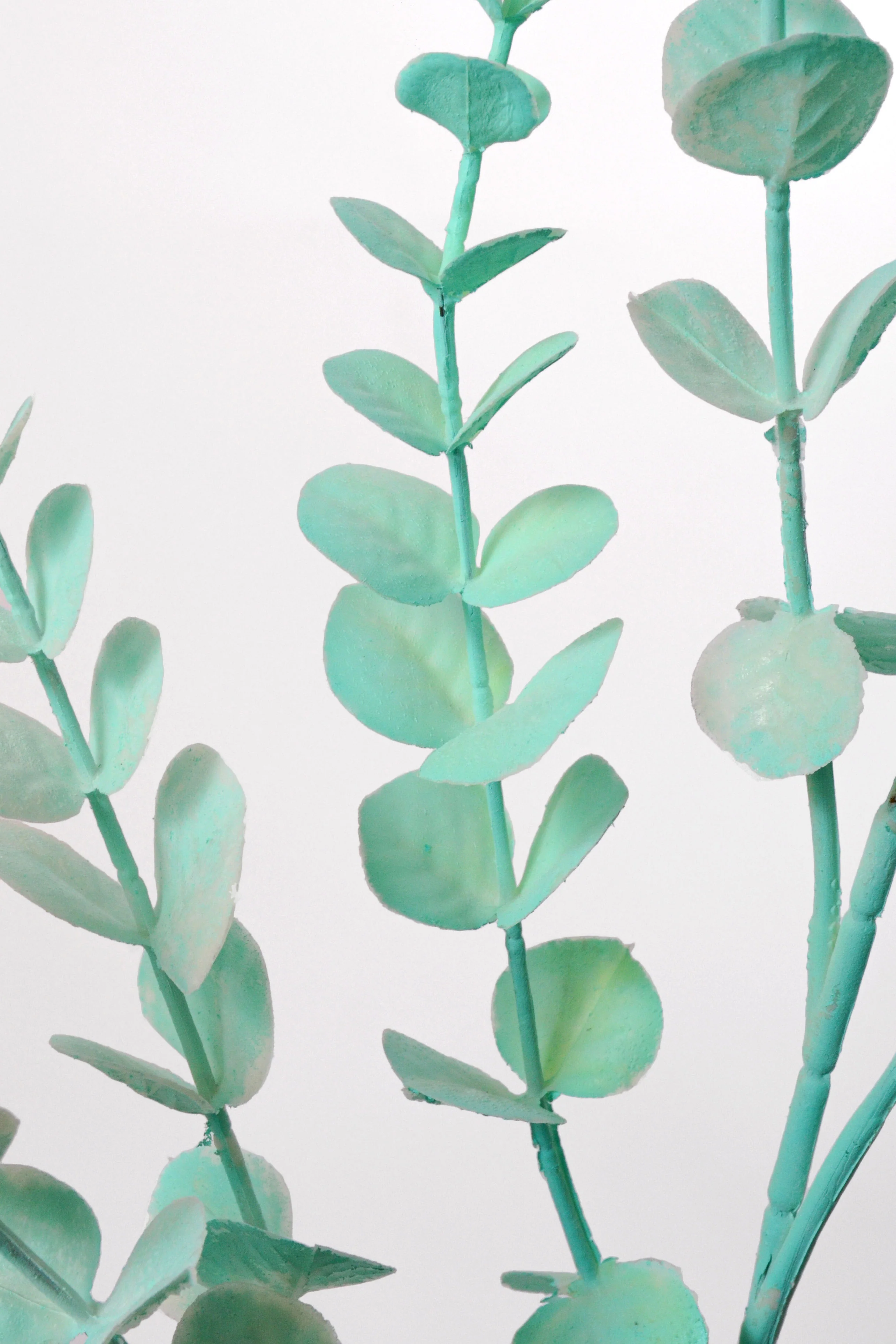 31" Artificial Eucalyptus Spray Blue - Image 2