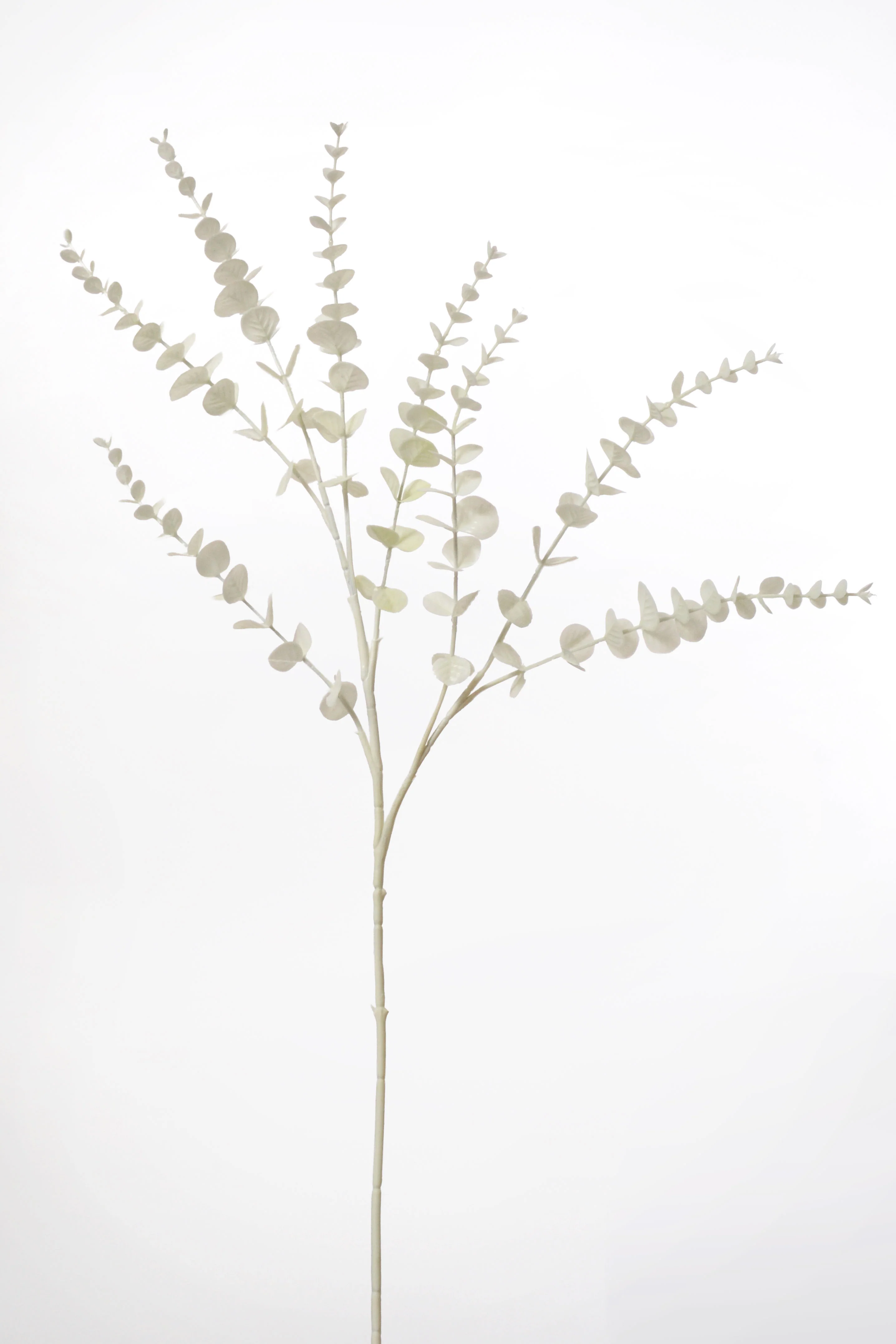 31" Artificial Eucalyptus Spray White