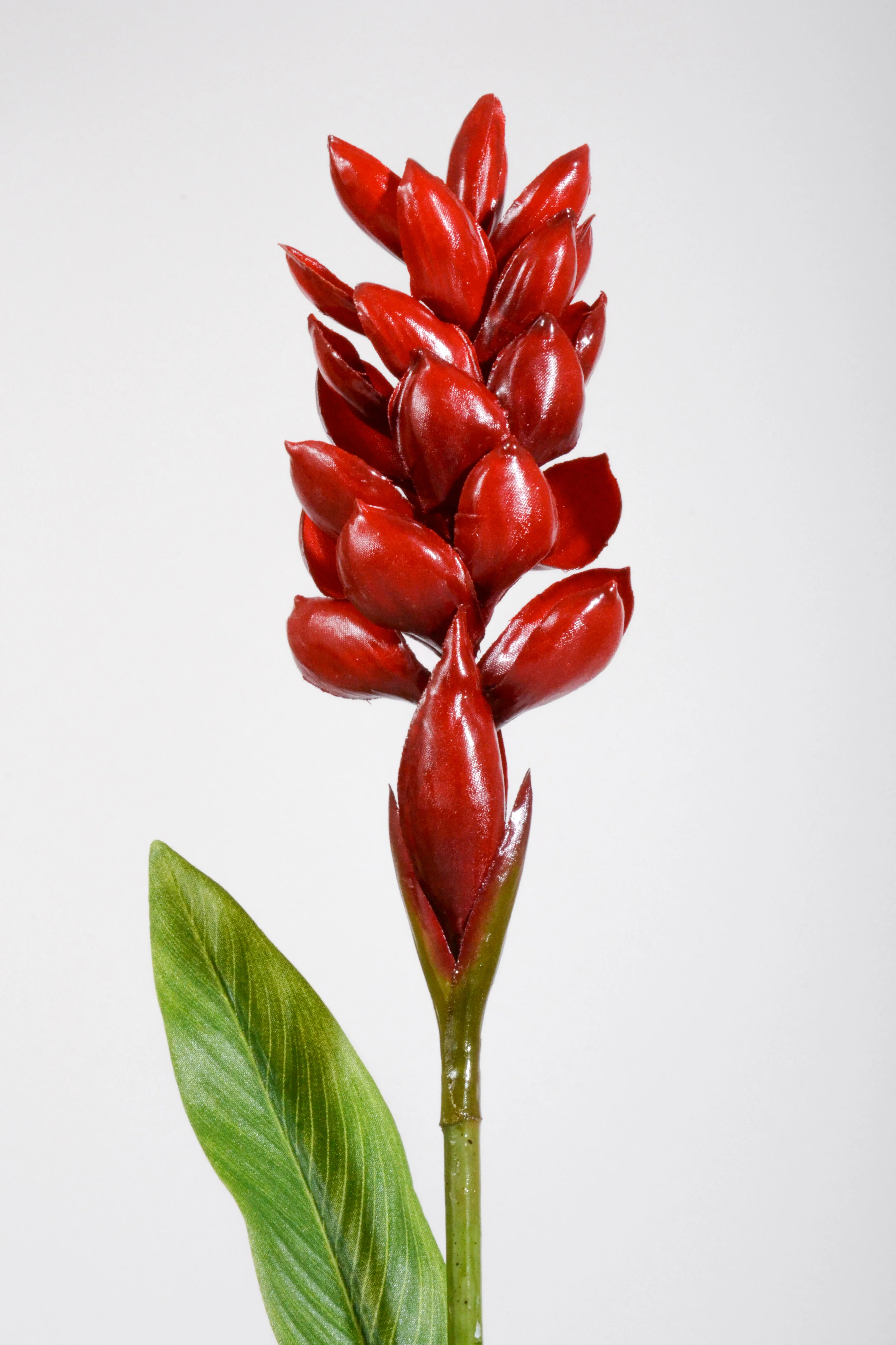 31" Artificial Mini Ginger Spray Red - Image 2