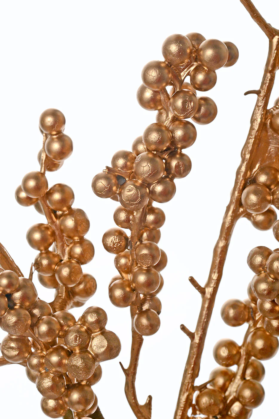 31" Metallic Berry Spray Gold - Image 2