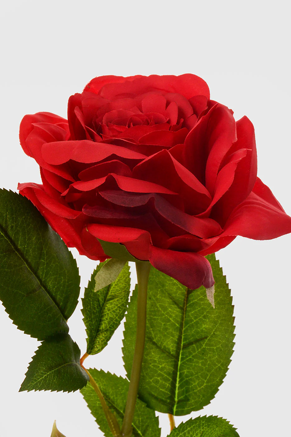 31" Silk Rose Spray Red - Image 2