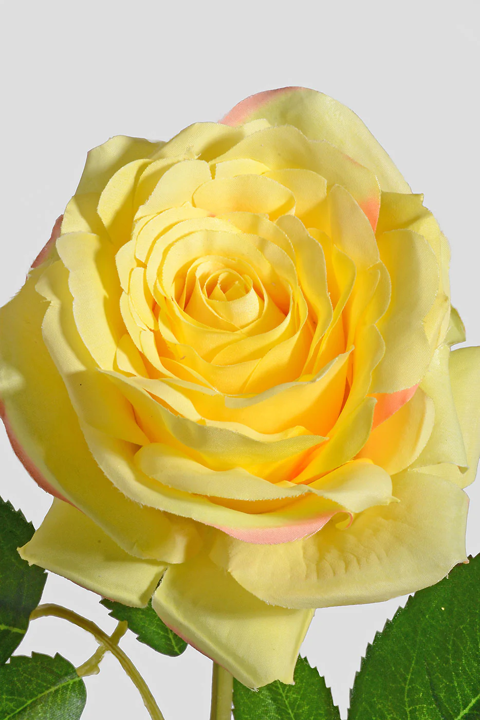 31" Silk Rose Spray Yellow - Image 3