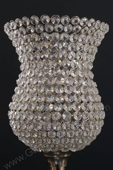 32.25" X 8.25" Crystal Globe On Stand Clear - Image 2