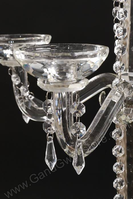 32" Crystal 5-lite Candelabrum W/beads Clear - Image 2
