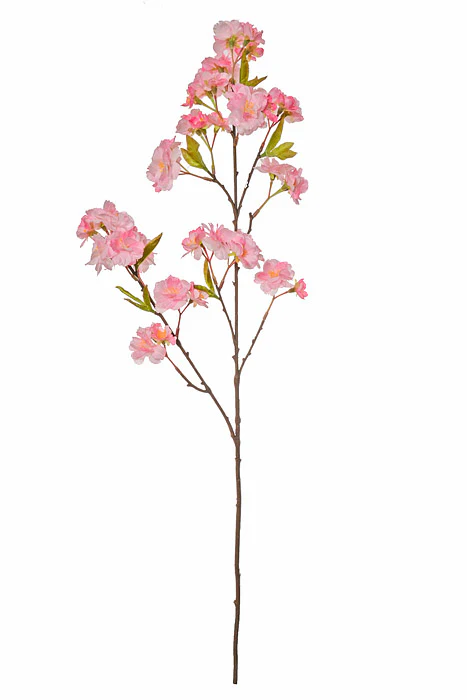 32" Silk Cherry Blossom Spray Pink