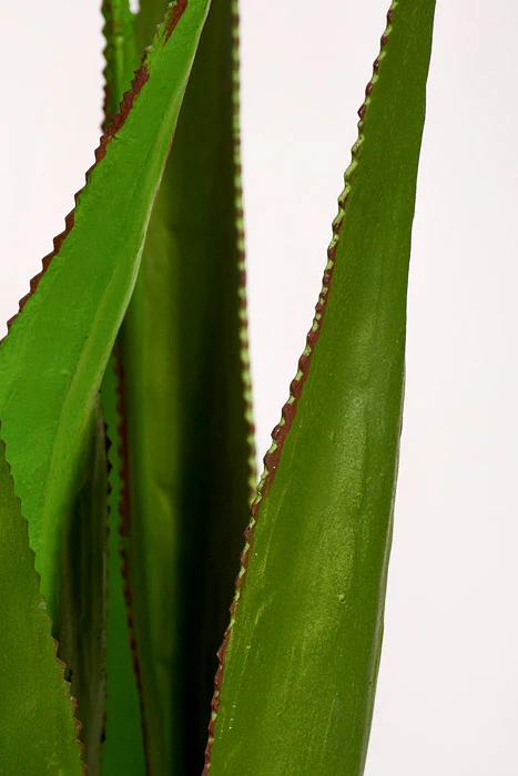 33" Artificial Agave Plant Green Tow-Tones - Image 3