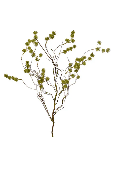 33" Artificial Thistle Branch Green
