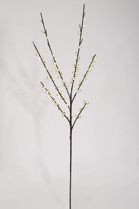 33" English Country Water Proof Berry Spray White