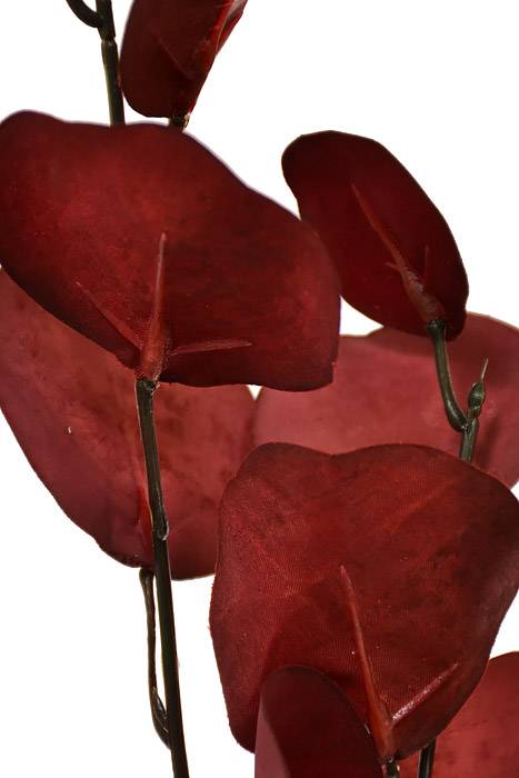 33" Eucalyptus Spray Burgundy - Image 2