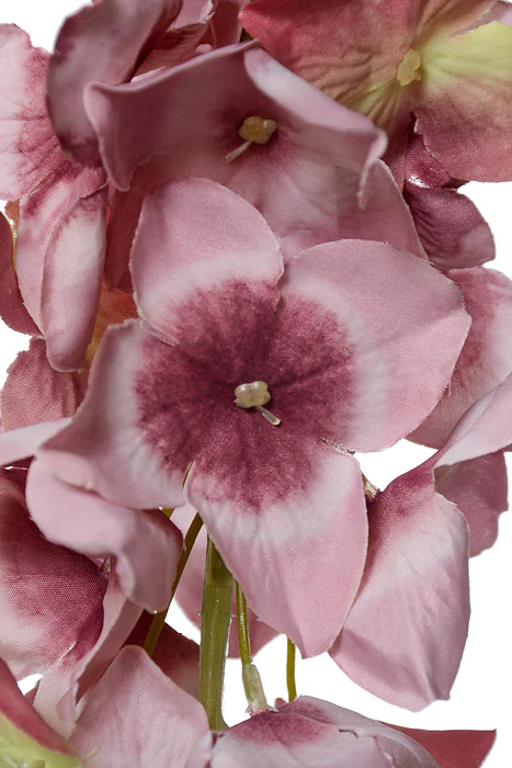 33" Hydrangea Garland Mauve - Image 2
