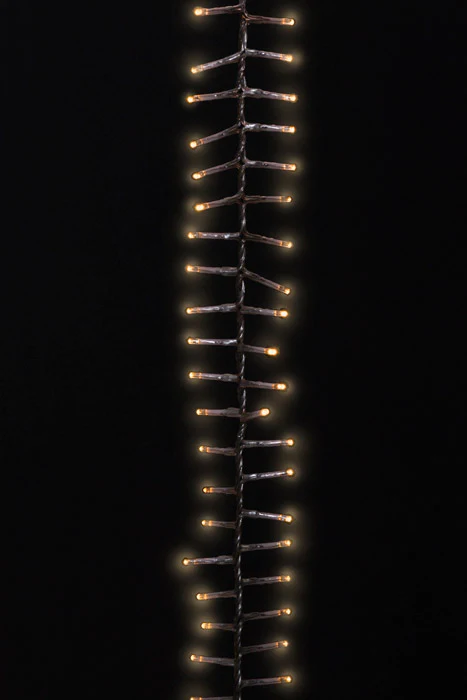 33Ft 1000 Light Led Cluster Garland Warm White - Image 3