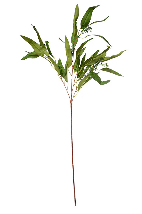 34.5" Willow Eucalyptus Spray Green