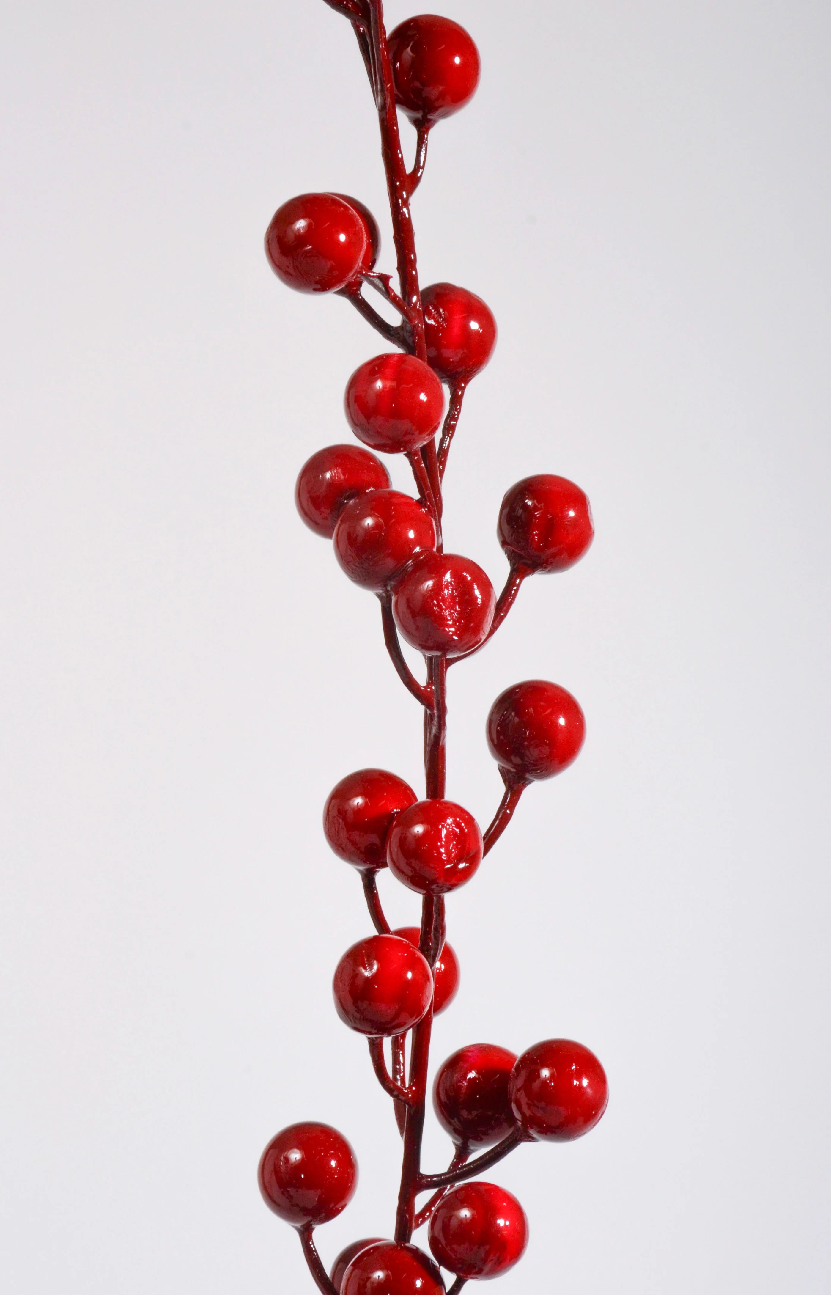 34'' Berry Spray Burgundy - Image 2