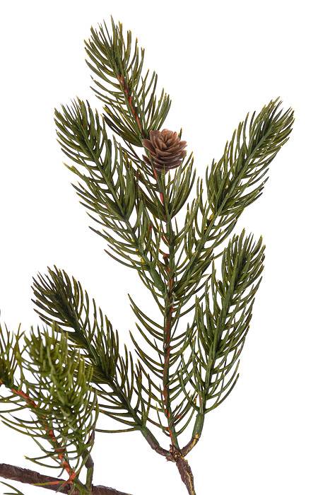 34" Just Cut Pine Spruce Spray (Green) - Image 2