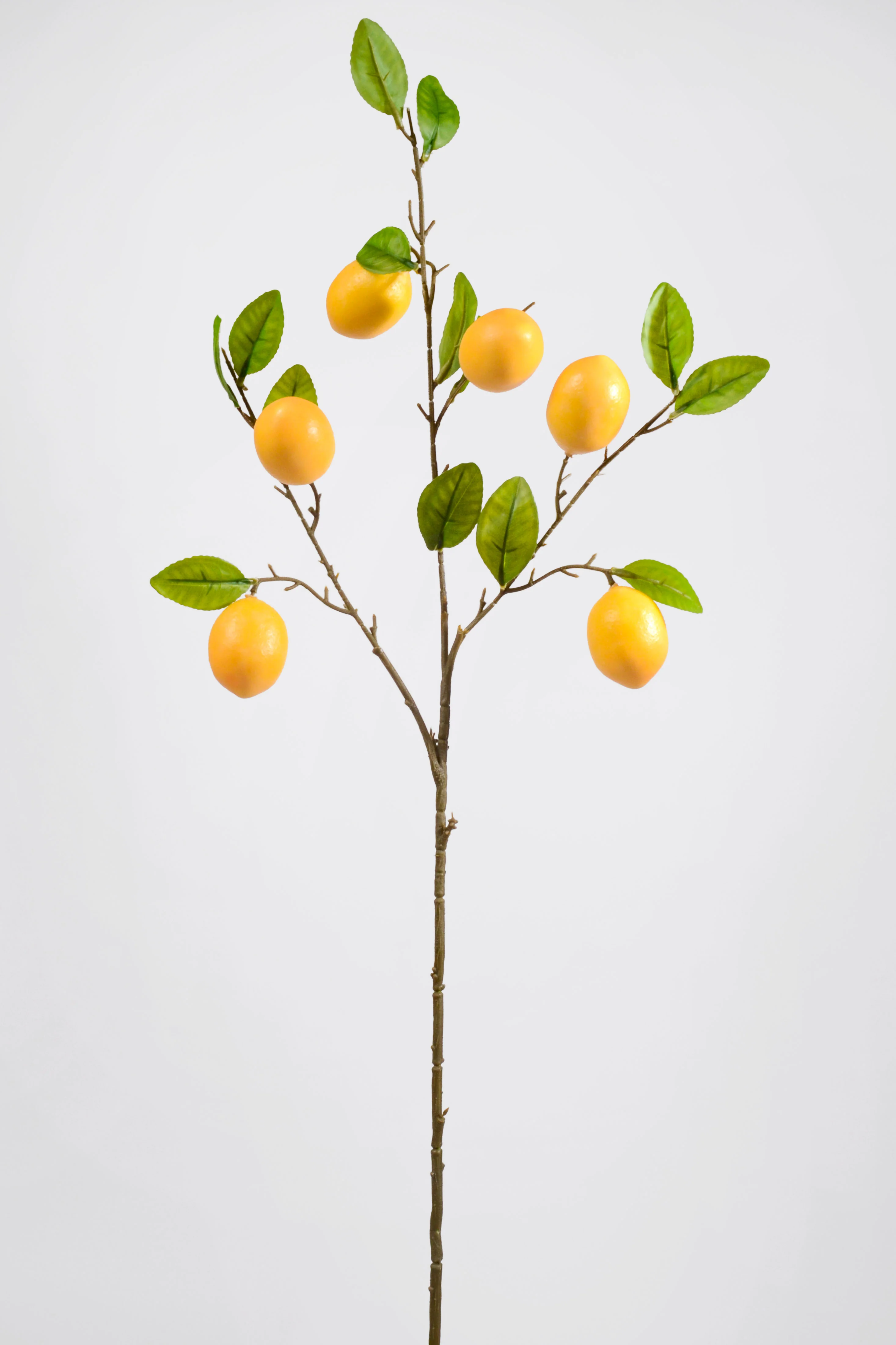34'' Lemon Spray W/ Leaves Yellow/Green