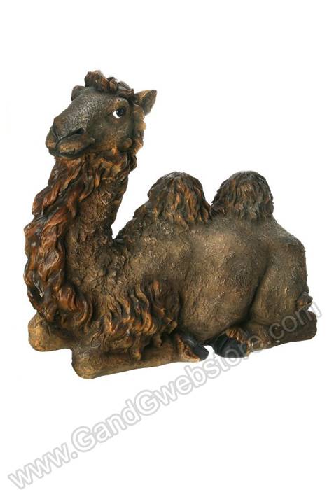 34" X 27" Poly-stone Outdoor Camel