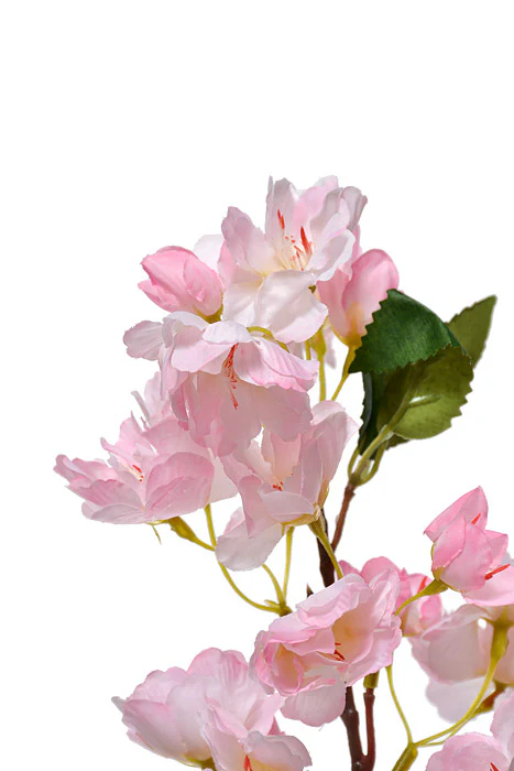 35.5" Silk Cherry Blossom Spray Pink - Image 2