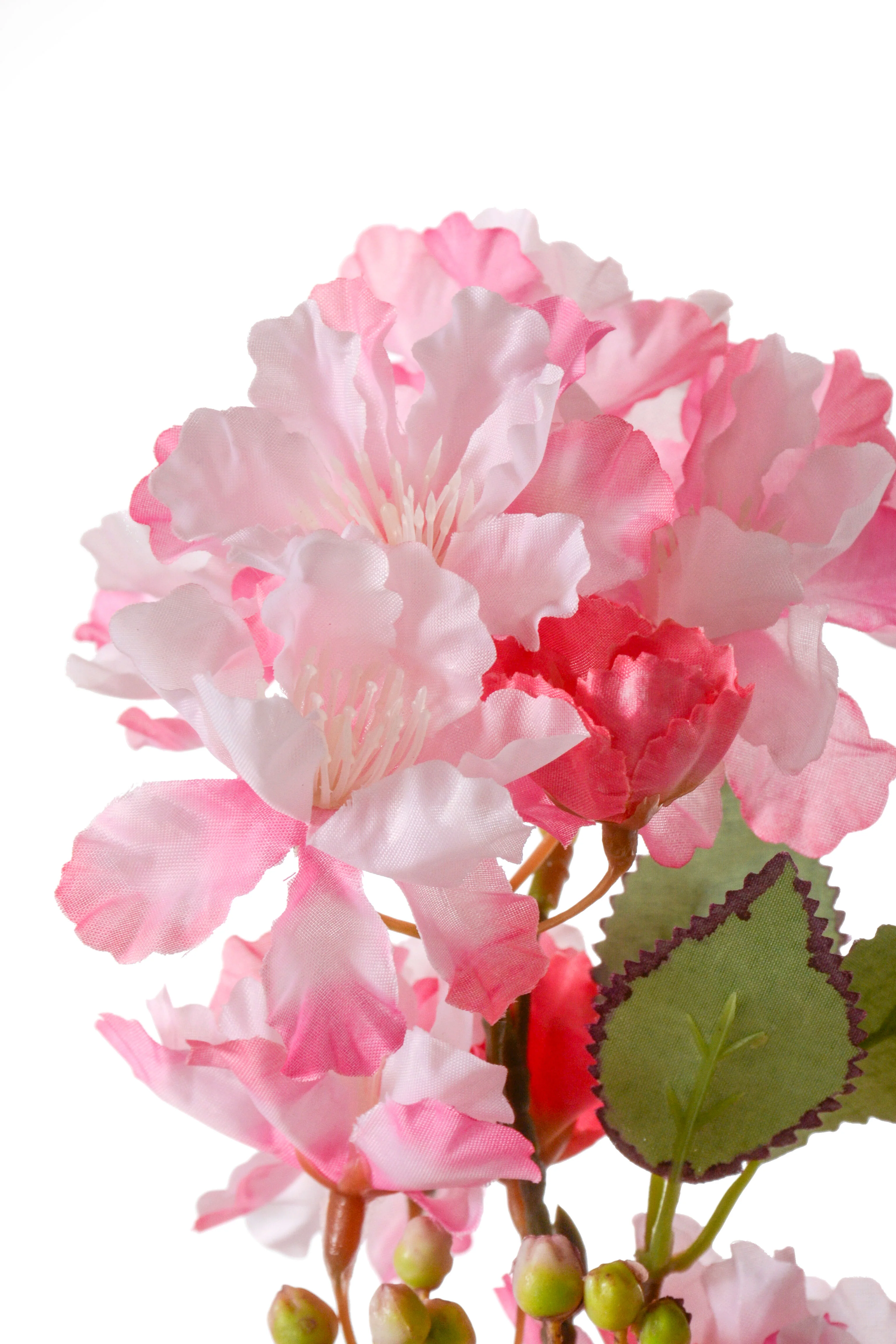 35.5" Silk Cherry Blossom Spray Pink - Image 2