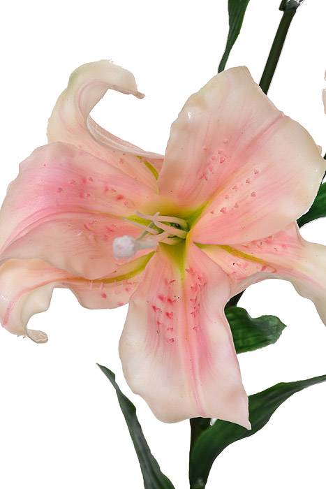 35" Artificial Tiger Lily Pink - Image 2