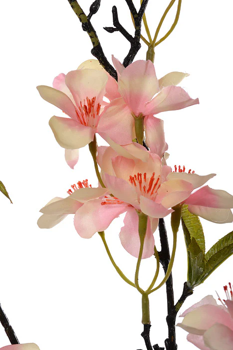 35" Silk Cherry Blossom Spray Light Pink - Image 2