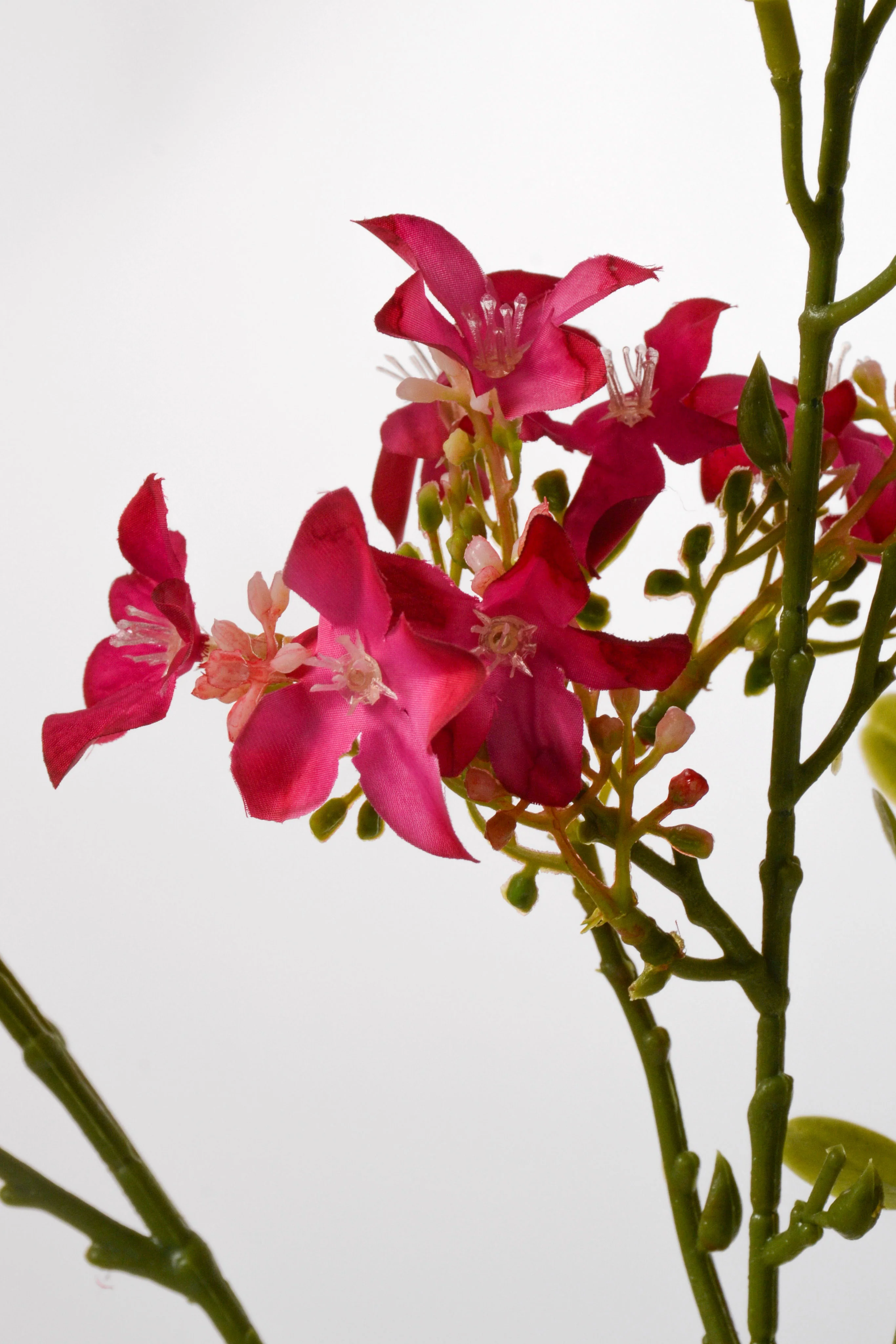 36" Artificial Flower Spray Fuschia - Image 2