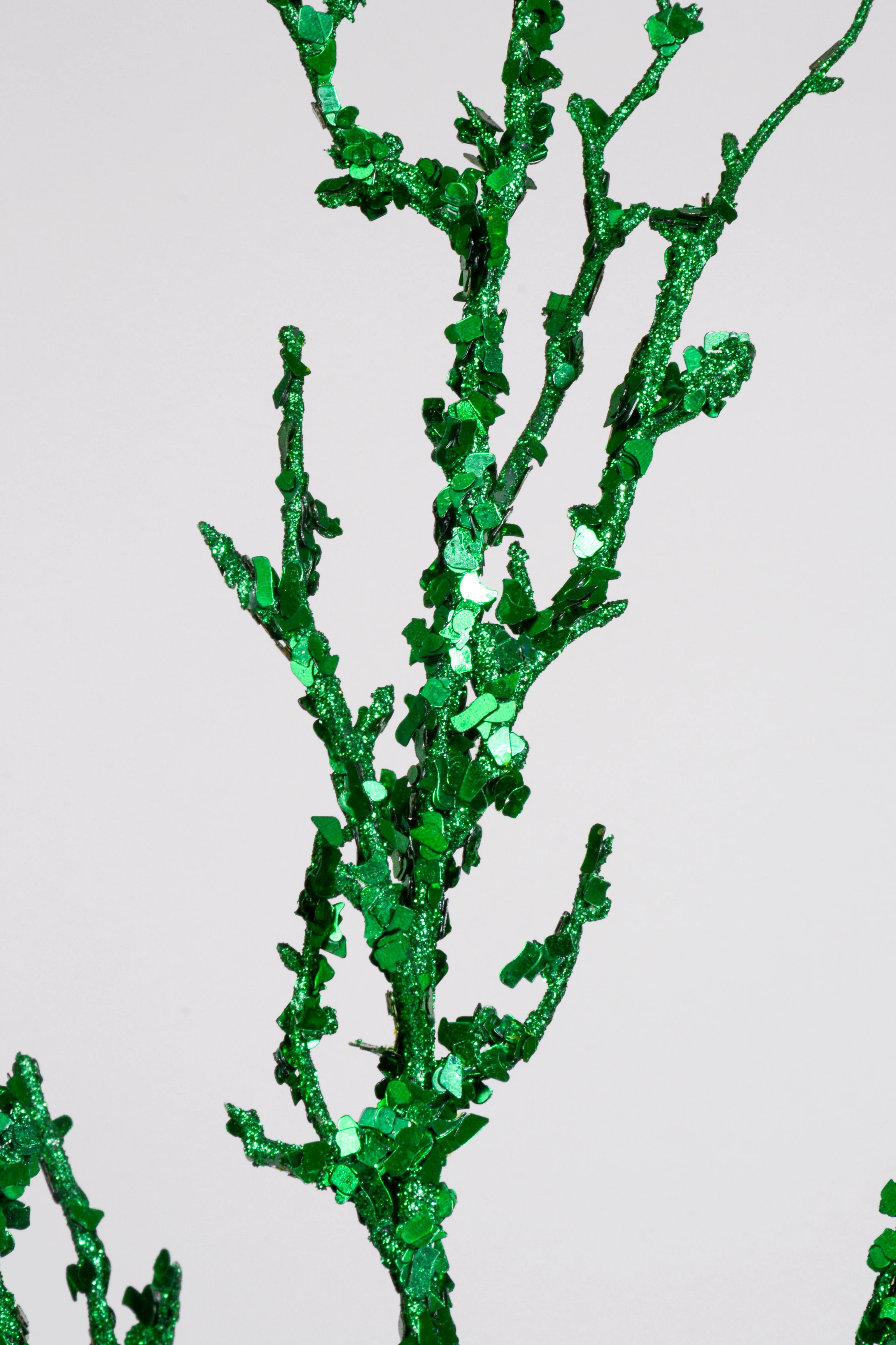 36" Branch With Sequin Green - Image 2