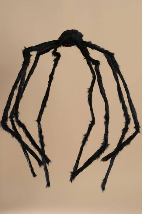36" Halloween Decorative Spider Black - Image 3