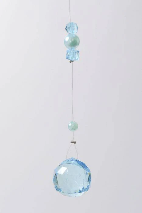 36" Pearl & Bead Garland Turquoise