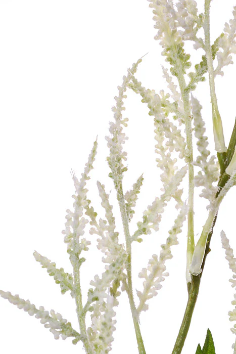 36" Silk Astilbe Spray Cream - Image 2