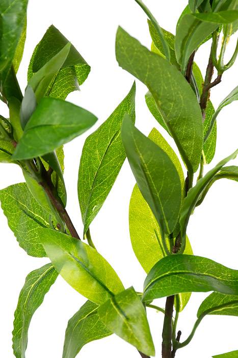 37" Artificial Laurel Leaf Spray Green - Image 2