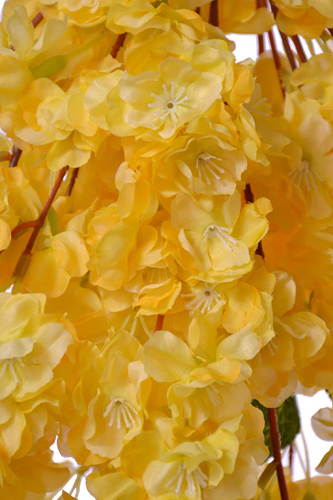 39.5" Cherry Blossom Bush Yellow - Image 2